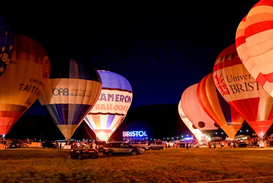 Cameron Balloons and Bristol Light Festival